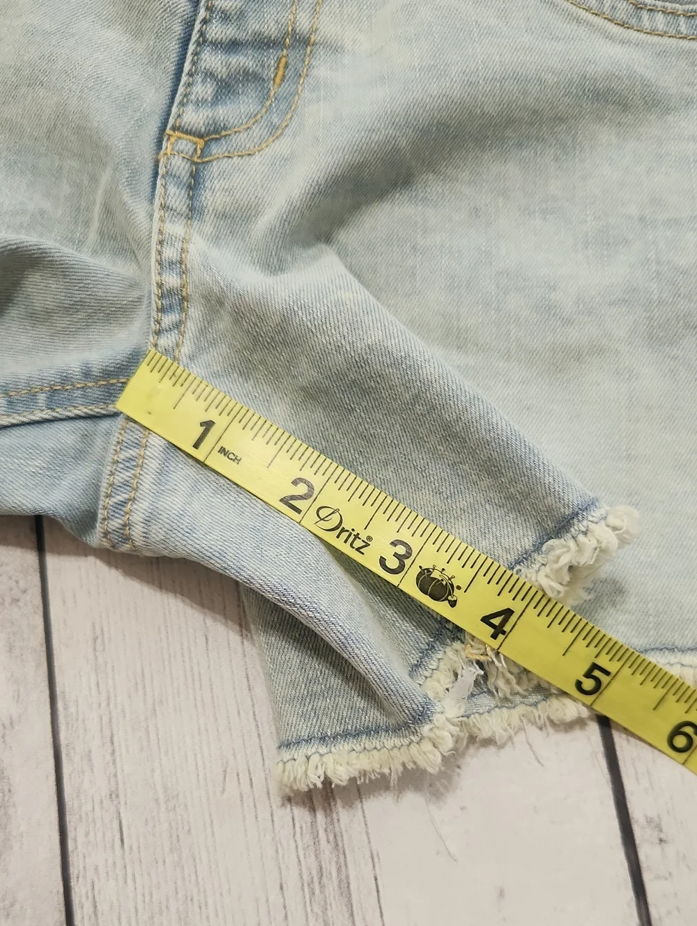 SO size 10 Light Wash Jean Shorts